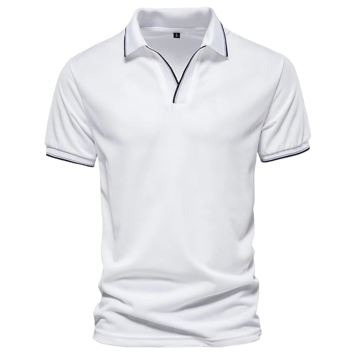 NOAH - Poloshirt met open kraag voor een frisse casual look