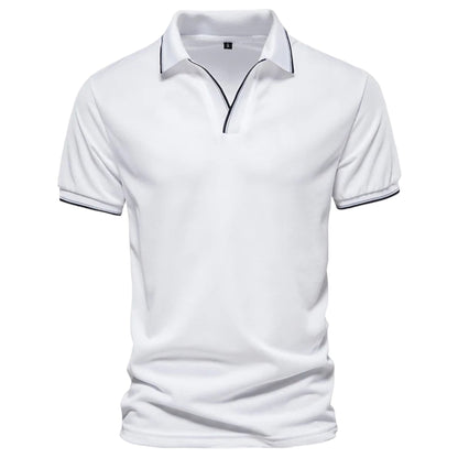NOAH - Poloshirt met open kraag voor een frisse casual look