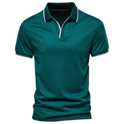 NOAH - Poloshirt met open kraag voor een frisse casual look