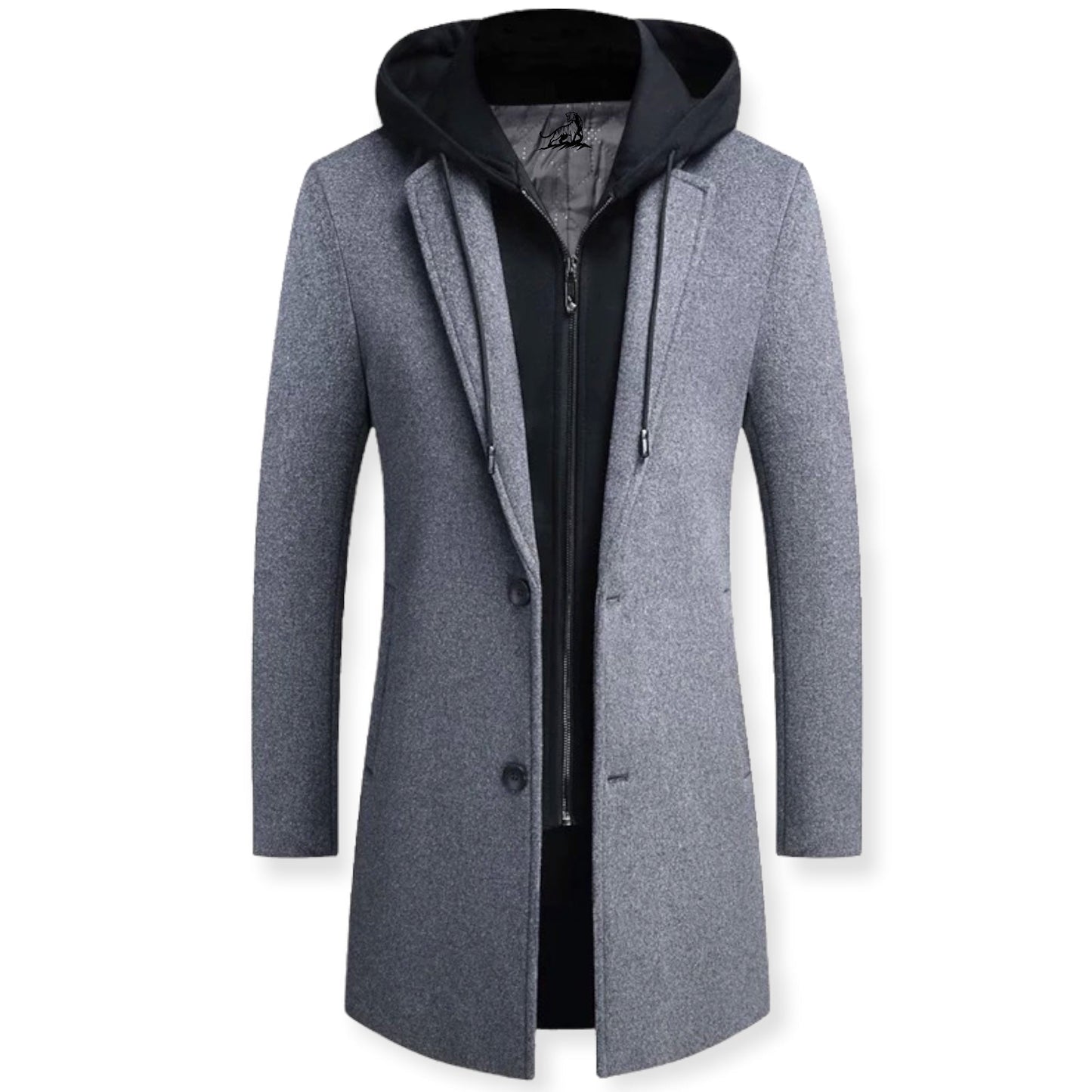 HARRIS - Casual jack met knoop- en ritssluiting voor veelzijdige stijl