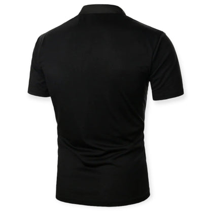 ROWAN - Casual herenoverhemd met halve plooi voor een stijlvolle look