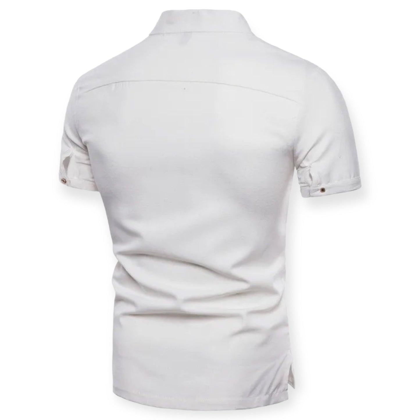 NOVA - Minimalistisch T-shirt met staande kraag voor een moderne look