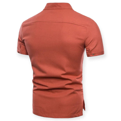 NOVA - Minimalistisch T-shirt met staande kraag voor een moderne look
