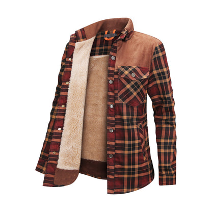 ELISE - Geruit flanellen overhemdjack voor dames voor een warme, casual look