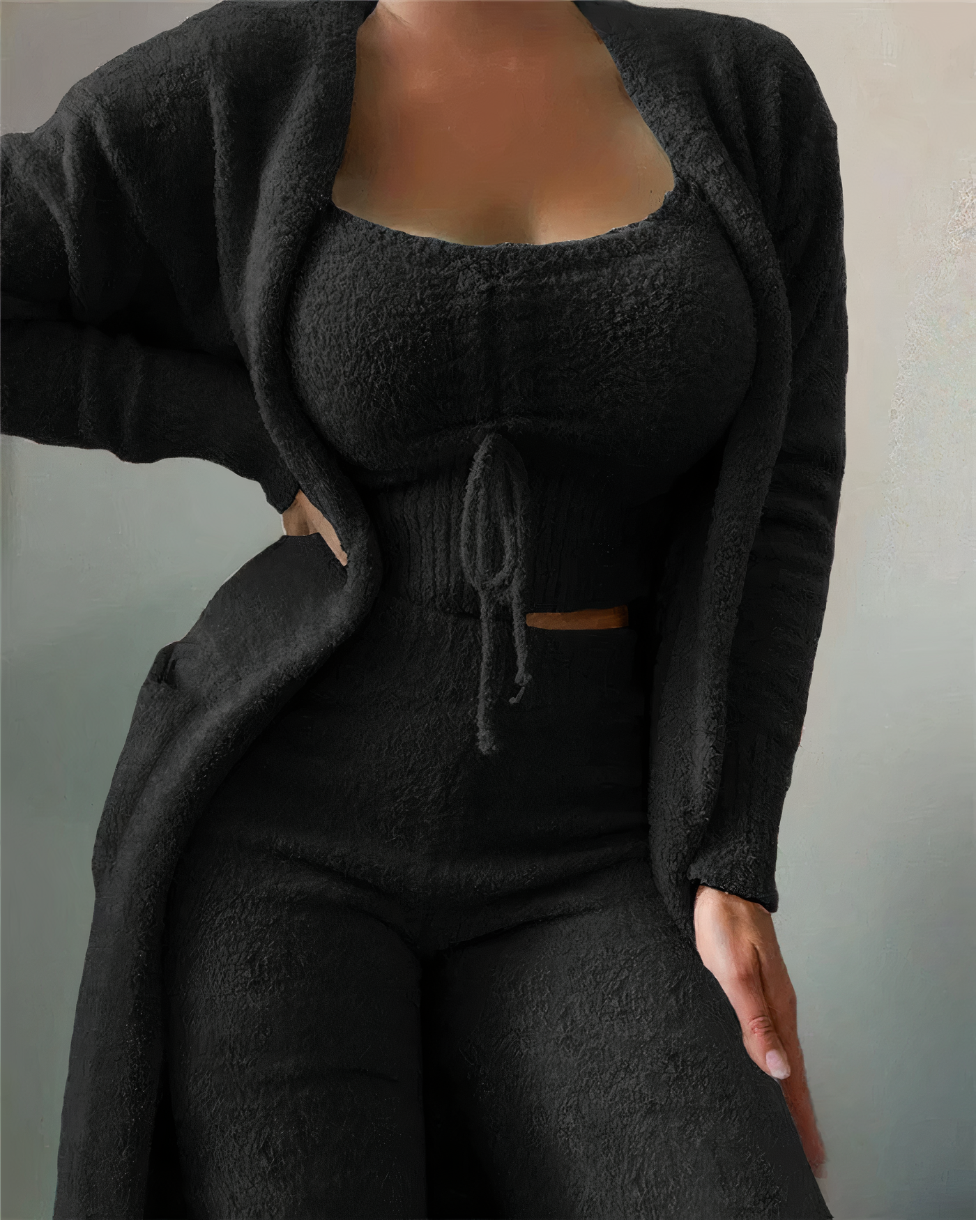 Superzachte dames pyjamaset met lange mouwen – MIRA SOFTWEAR - Glamorix