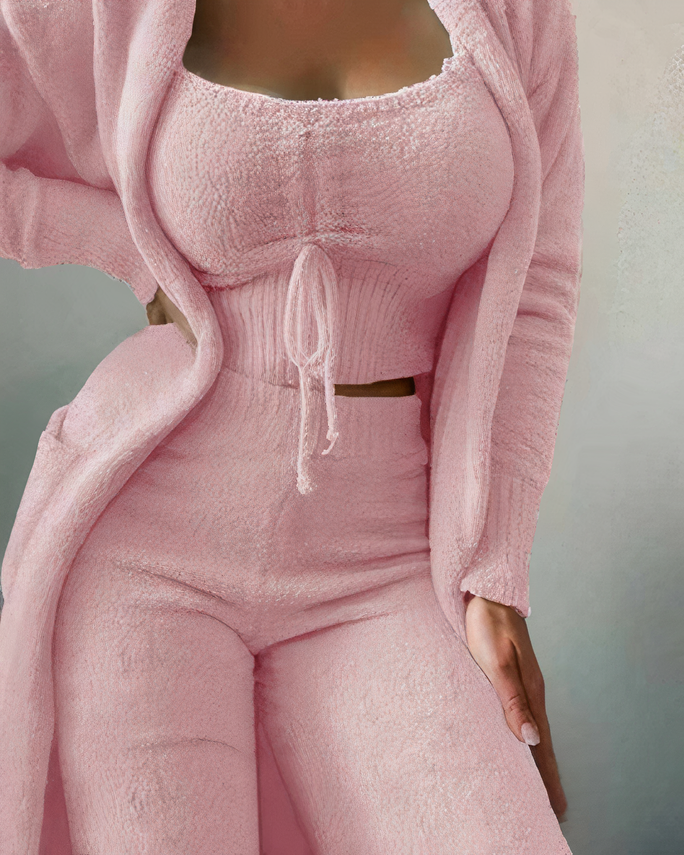 Superzachte dames pyjamaset met lange mouwen – MIRA SOFTWEAR - Glamorix