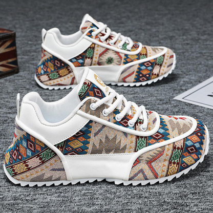 CASSIAN - Vintage geïnspireerde ademende sneakers voor heren