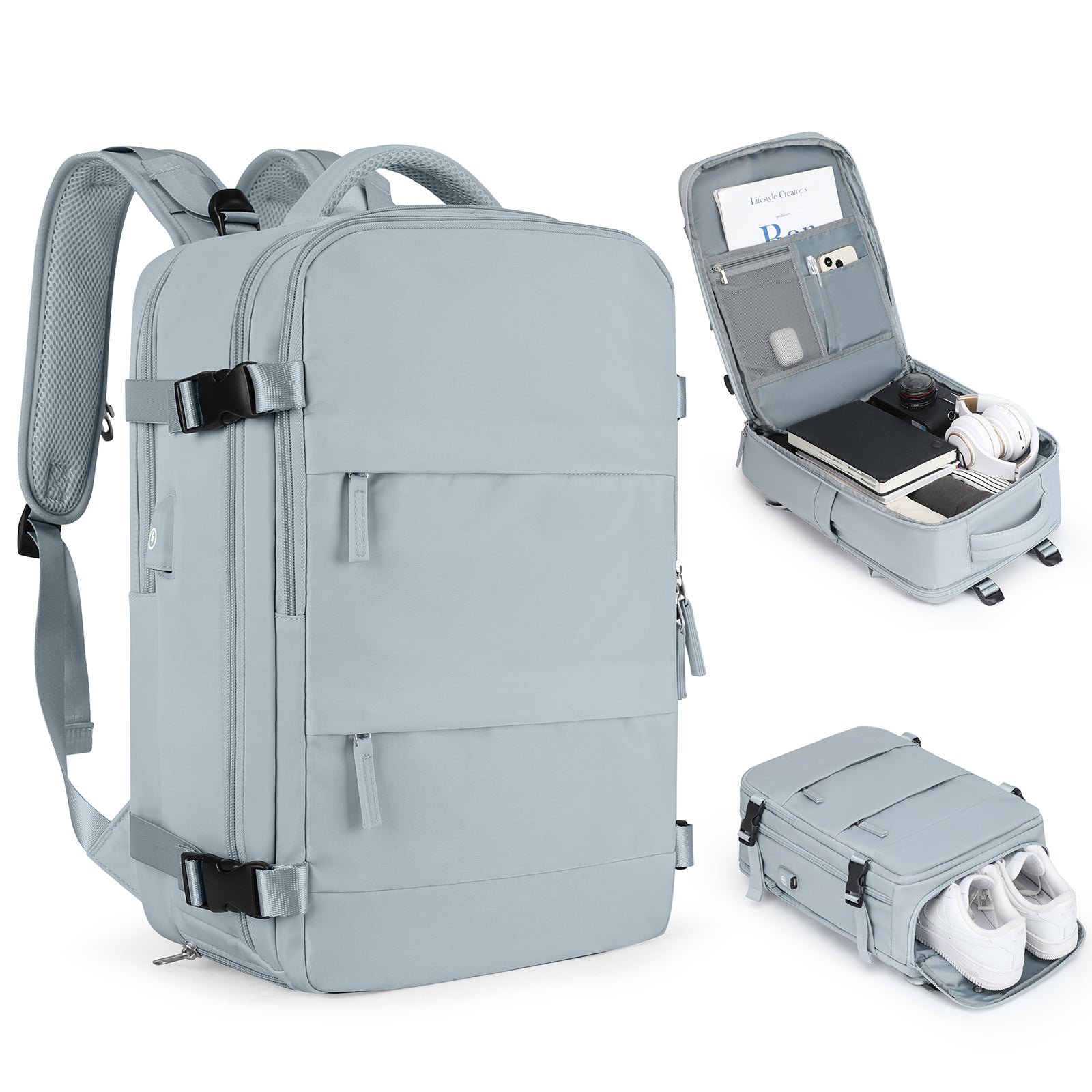 Lichtgewicht outdoor rugzak voor reizen en sport – Nomadix SwiftPack - Glamorix