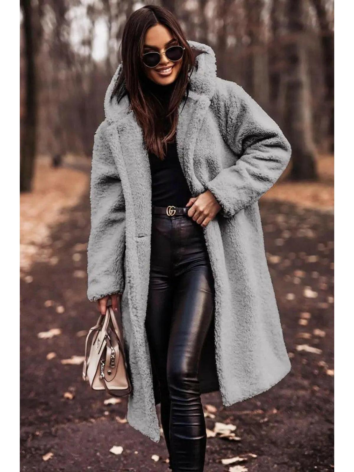 Noelle Teddy Winterjas Dames | Capuchon & Lang Model - Glamorix