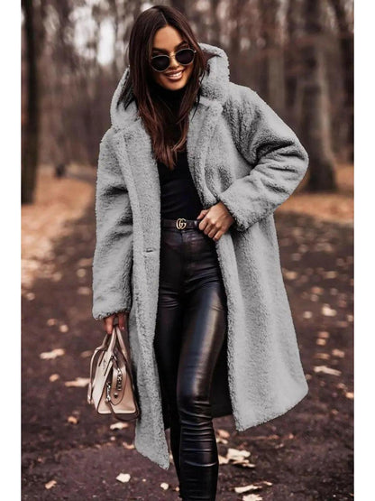 Noelle Teddy Winterjas Dames | Capuchon & Lang Model - Glamorix