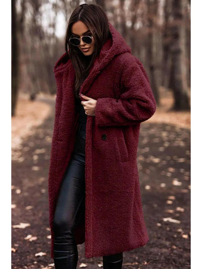 Noelle Teddy Winterjas Dames | Capuchon & Lang Model - Glamorix