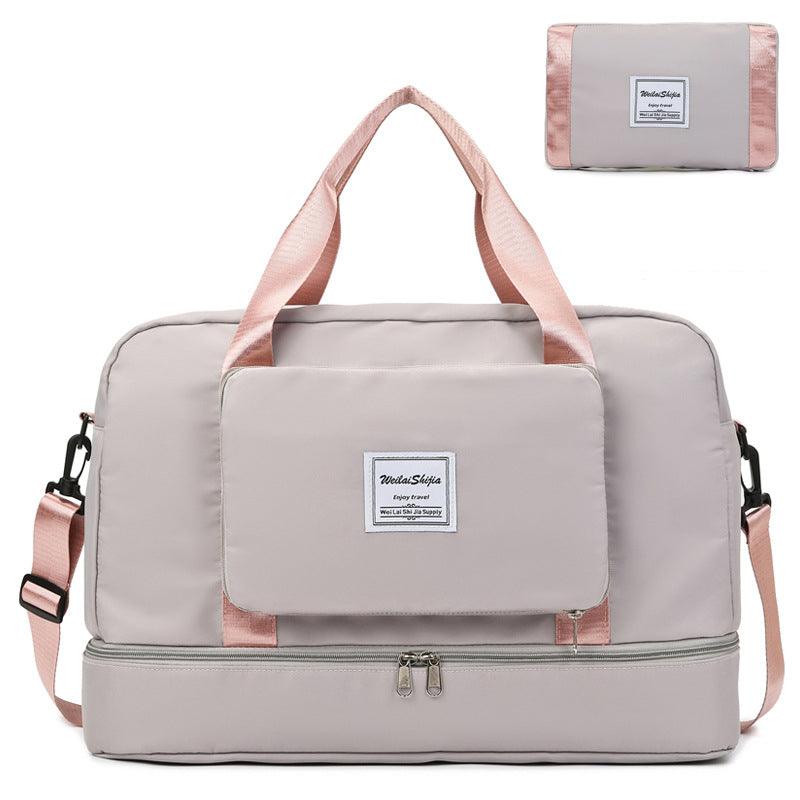 Stijlvolle ruime weekendtas voor dames en heren – Travona LuxeHold - Glamorix