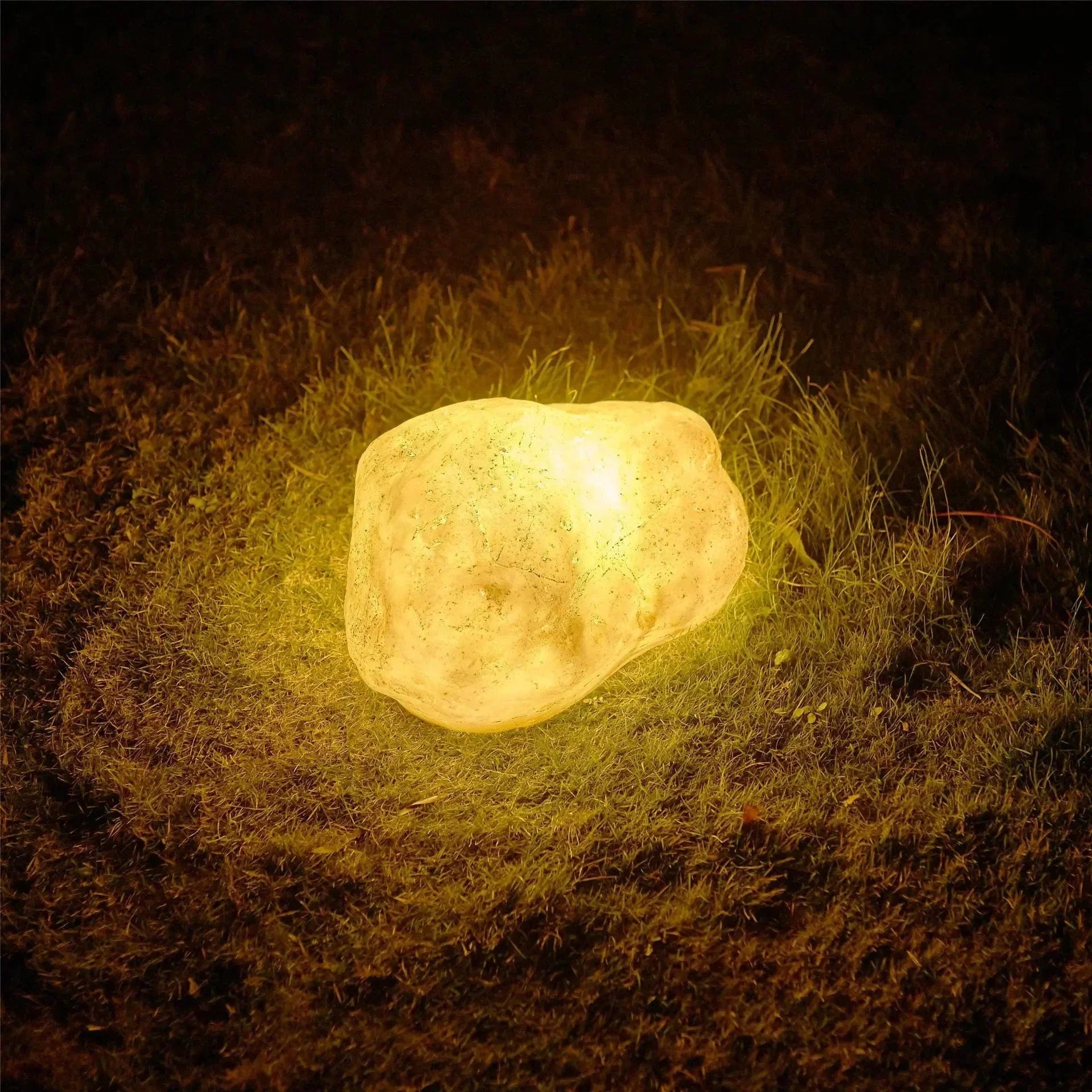 Solar tuinlampen met natuursteen-look – ECO STONE GLOW - Glamorix