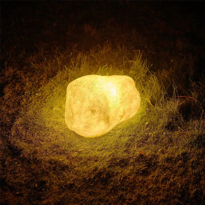 Solar tuinlampen met natuursteen-look – ECO STONE GLOW - Glamorix