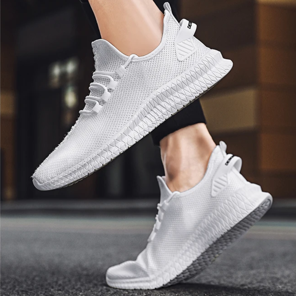 Ademende Hardloopschoenen met Extra Steun voor Actieve Mannen – DYNAMIC RUNNER - Glamorix