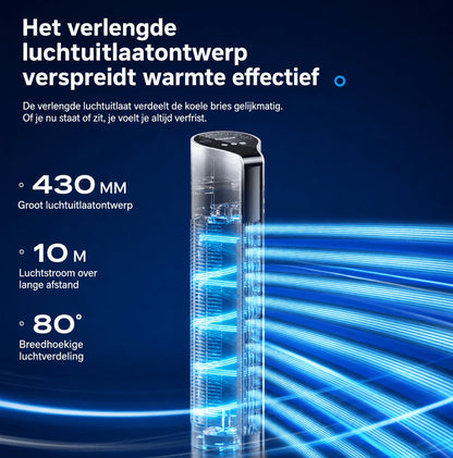 Mobiele airco zonder afvoerslang met slimme koeling – ARCTIFLOW - Glamorix