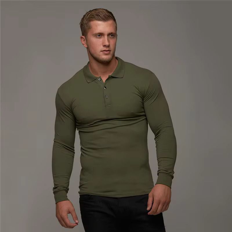 Stijlvol Heren Longsleeve Poloshirt voor Elke Gelegenheid – LUMERO