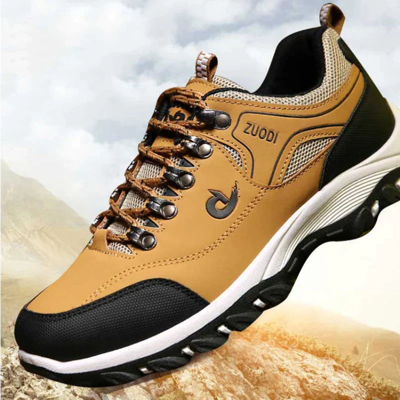 Robuuste heren wandelschoenen met grip en comfort – TRAKFORCE - Glamorix
