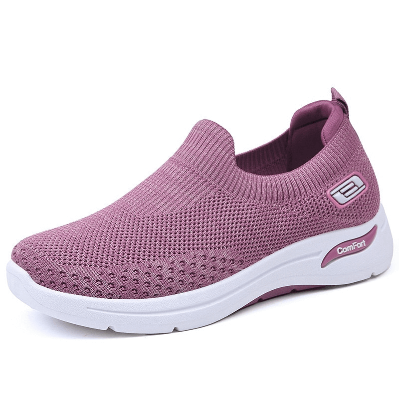 Orthopedische lichte damessneaker met elastisch comfort – FlexivaMove - Glamorix