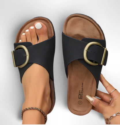 Stijlvolle Orthopedische Dames Sandalen met Verstelbare Bandjes – LIRÉSSA