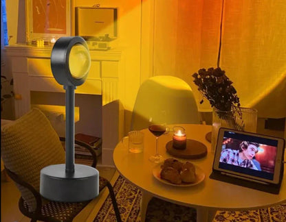 GlowSphere – Sunset Lamp met 4 Kleuren