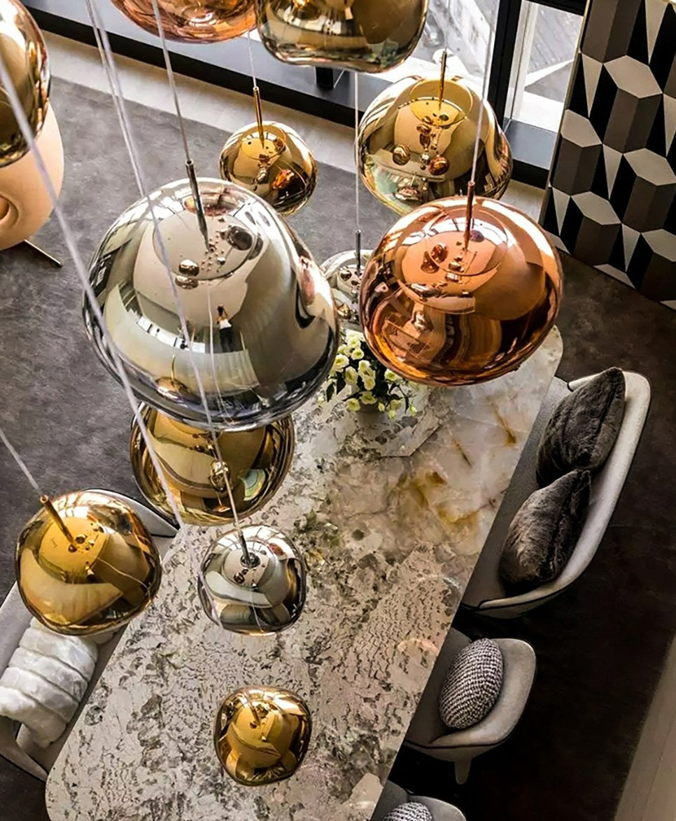 CALYPSO – Stille kleurrijke hanglamp voor verlichting en elegantie