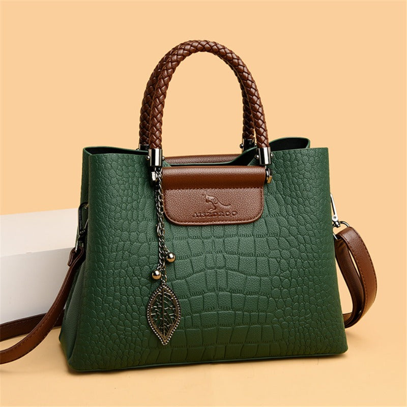 Luxe leren handtas voor dames – Bellucia EliteTote - Glamorix