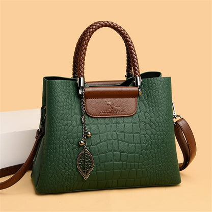 Luxe leren handtas voor dames – Bellucia EliteTote - Glamorix