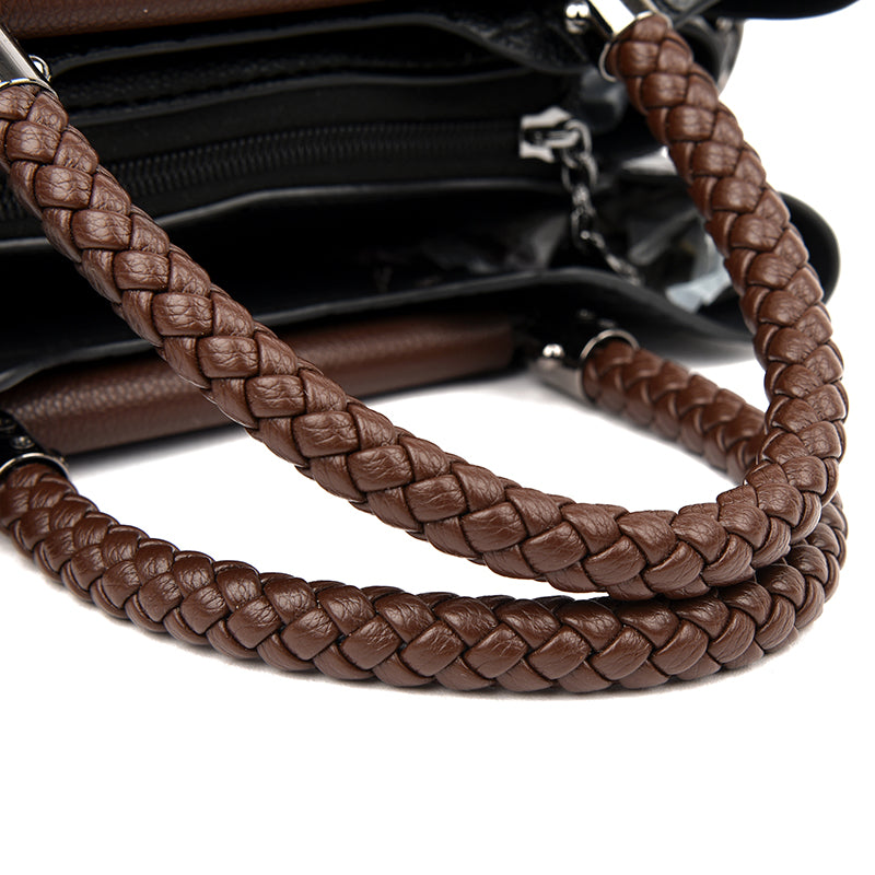 Luxe leren handtas voor dames – Bellucia EliteTote - Glamorix