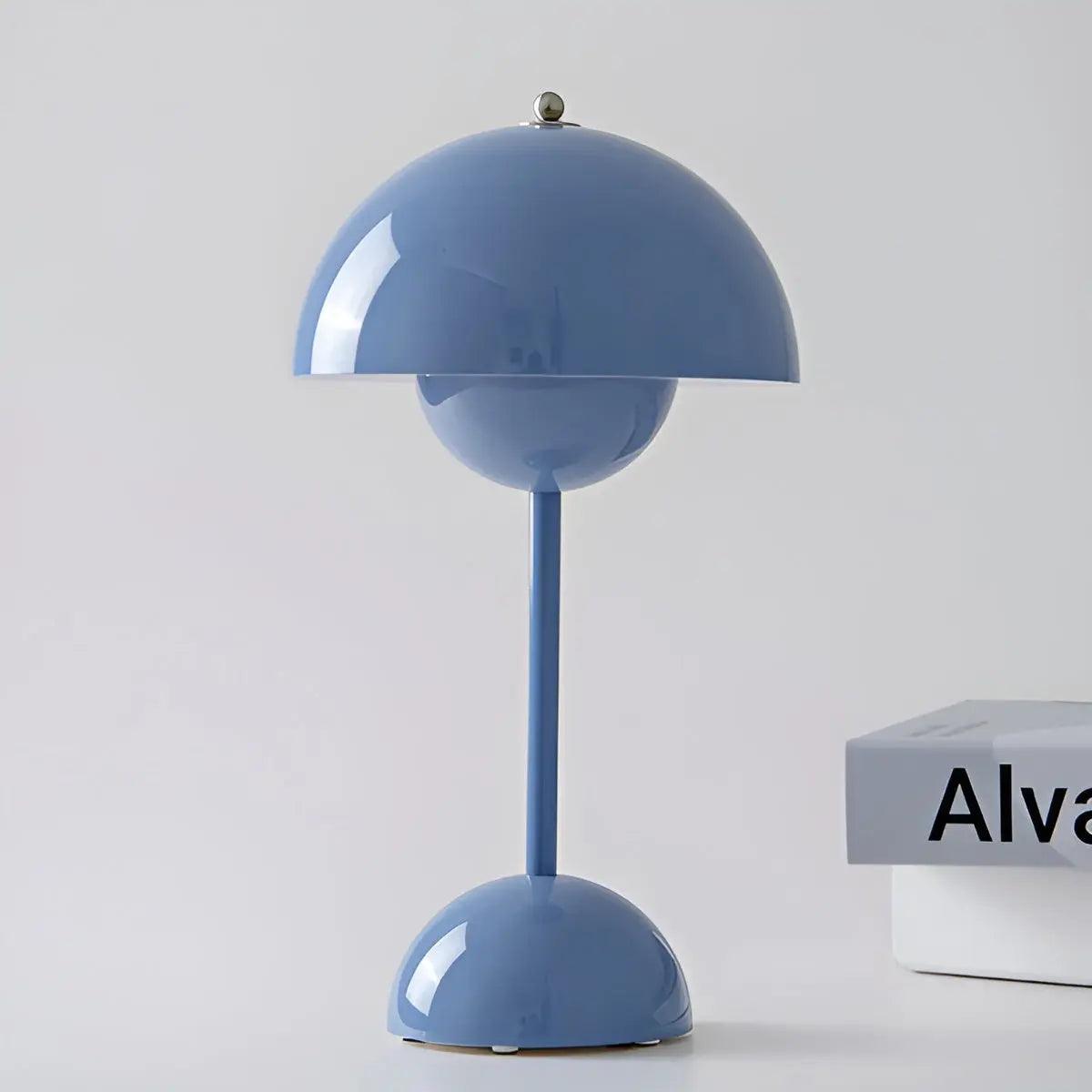 Moderne tafellamp met matte lichtdiffusie en strak design – LUMIVIA FrostGlow - Glamorix