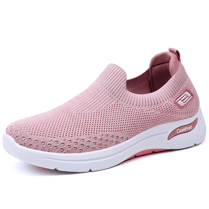 Orthopedische lichte damessneaker met elastisch comfort – FlexivaMove - Glamorix