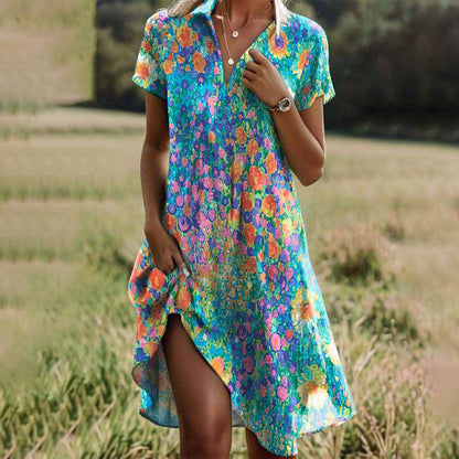 Boho-chique zomerjurk met romantische flair – LUMINA