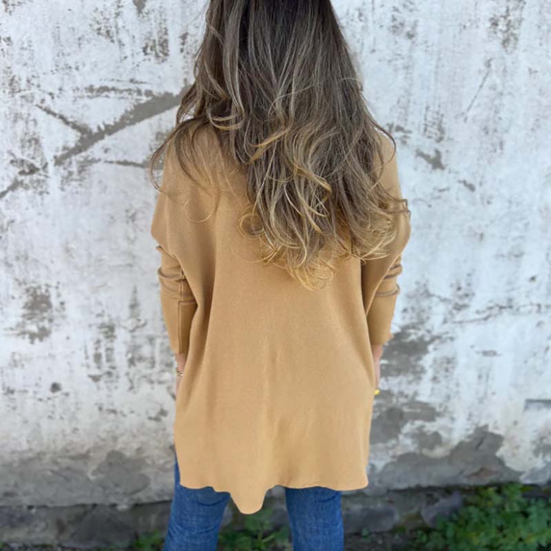 Ademende Dames Tuniek met Relaxed Pasvorm en Zijsplitten – LUNA COMFORT - Glamorix