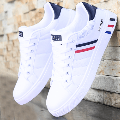 Stijlvolle sportieve heren sneakers met moderne accenten – AEROVANT - Glamorix