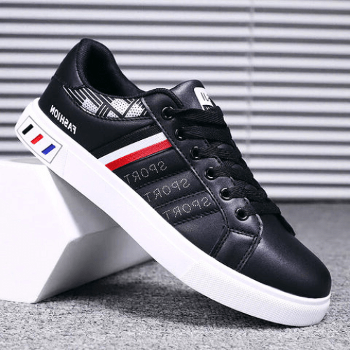 Stijlvolle sportieve heren sneakers met moderne accenten – AEROVANT - Glamorix