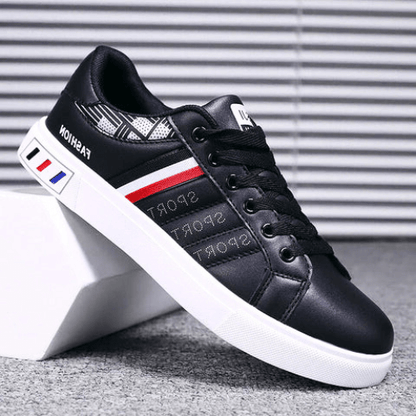 Stijlvolle sportieve heren sneakers met moderne accenten – AEROVANT - Glamorix