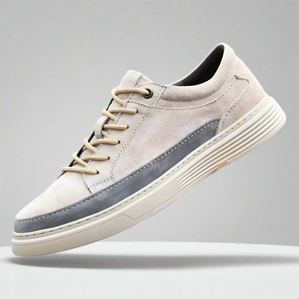 Leren Sportschoenen voor Heren met Stijlvolle Uitstraling – VÉLANTE