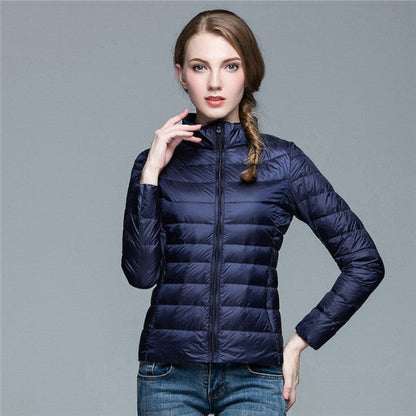 ILSE - Chaqueta ligera de plumón estilo Urban Chic para mujeres - Glamorix