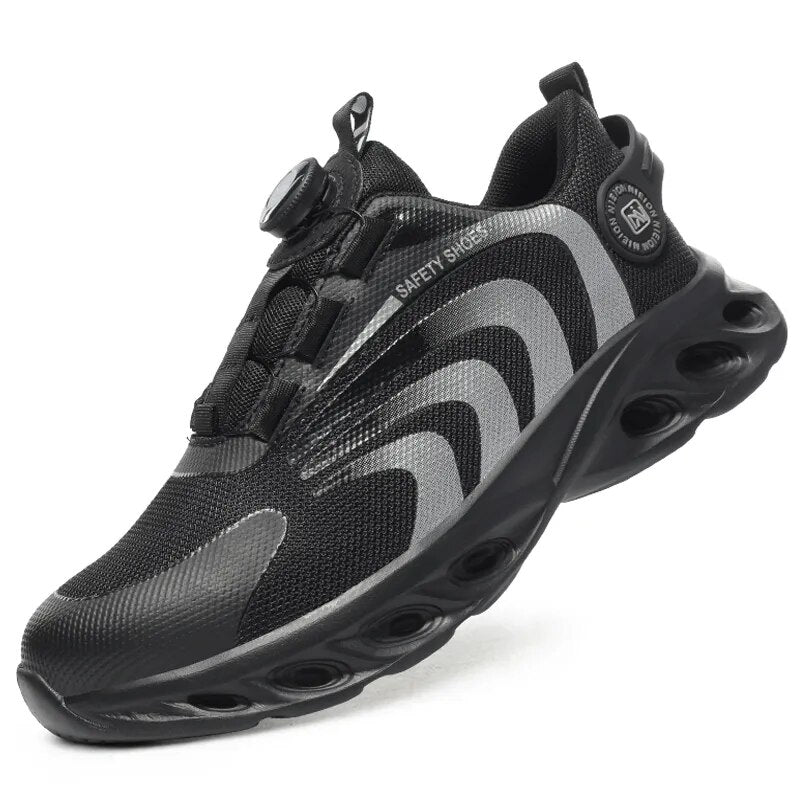 RENOVA - Slip-On Lichtgewicht Veiligheidsschoenen met Geharde Veiligheidsneus