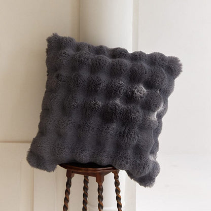 COSIMA – Comfortabele deken van imitatie konijnenbont