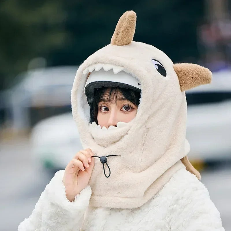 BUNNY – Schattige wintermuts met konijnenthema en oorflappen