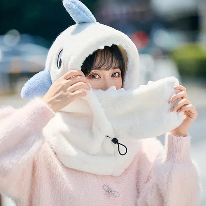 BUNNY – Schattige wintermuts met konijnenthema en oorflappen