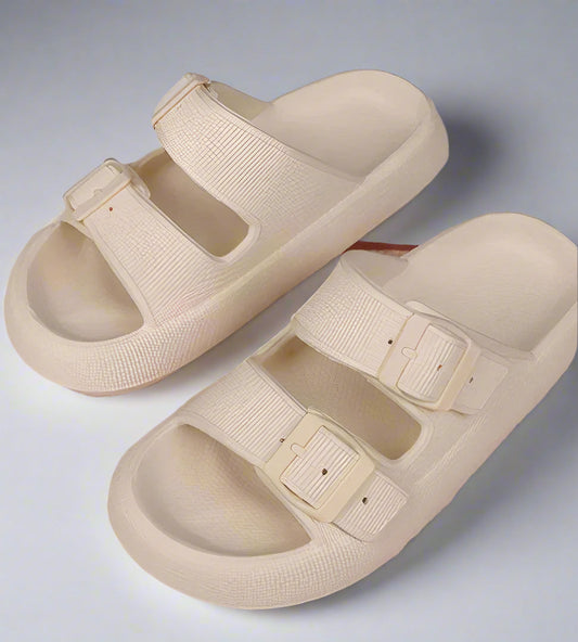 Comfortabele Dubbelsponzen Instapslippers voor Dames – Aedan