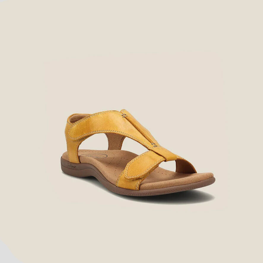 Zomerse orthopedische sandalen voor dames met zacht voetbed – SoreliaBreeze - Glamorix