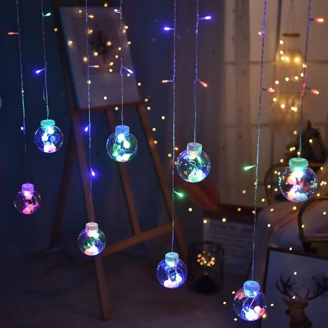 LED globe hanglampen voor buiten – warm wit & multicolor sfeerlicht – LUMINA GLOBE - Glamorix