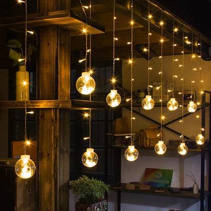 LED globe hanglampen voor buiten – warm wit & multicolor sfeerlicht – LUMINA GLOBE - Glamorix