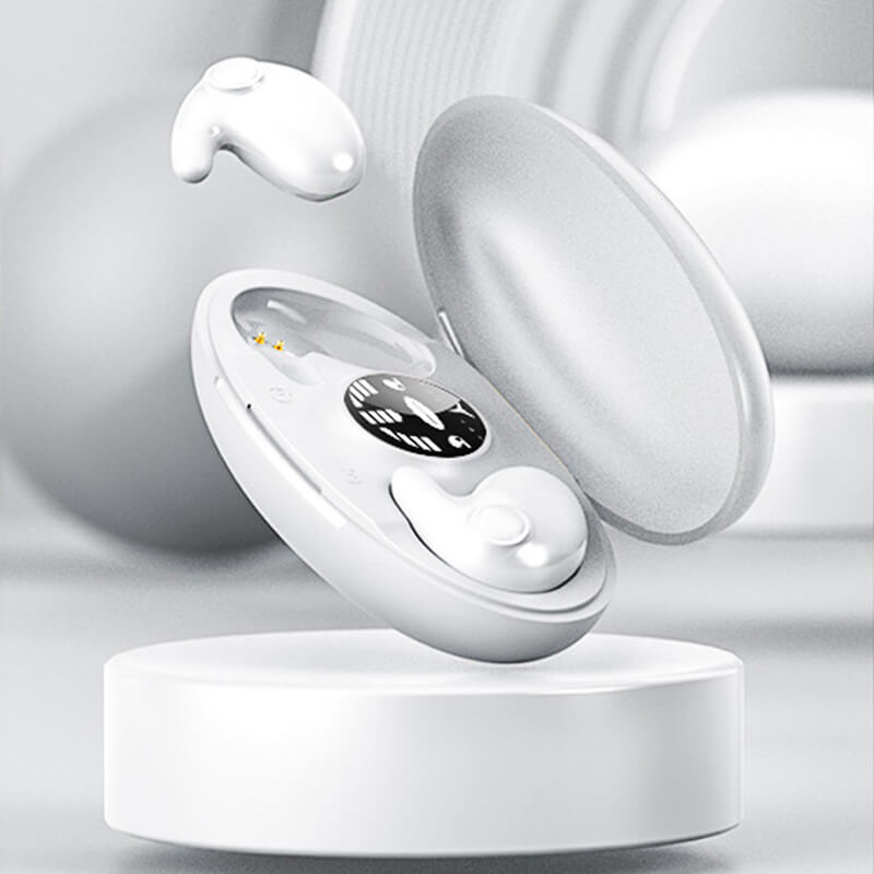 Onzichtbare draadloze slaap oordopjes met Bluetooth en IPX5 – SOMNIA SleepBuds - Glamorix