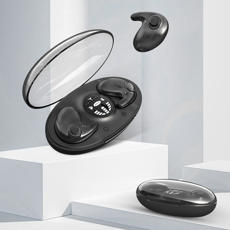 Onzichtbare draadloze slaap oordopjes met Bluetooth en IPX5 – SOMNIA SleepBuds - Glamorix