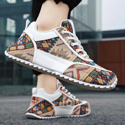 CASSIAN - Vintage geïnspireerde ademende sneakers voor heren