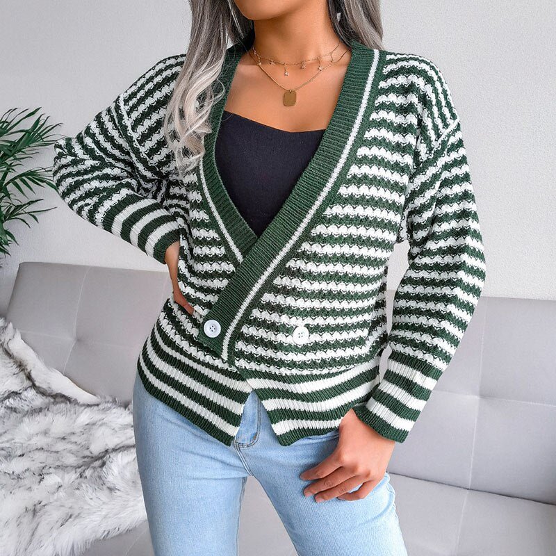 PATTERNGRACE - Stijlvol Damesvest met Uniek Patroon
